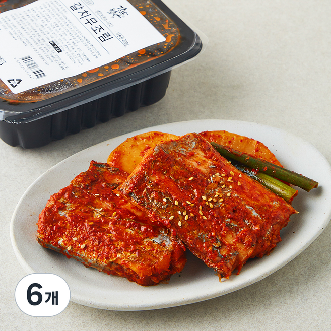강남밥상 갈치무조림, 200g, 6개