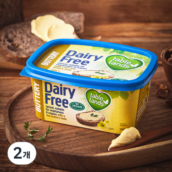 테이블랜드 버터리 스프레드, 500g, 2개
