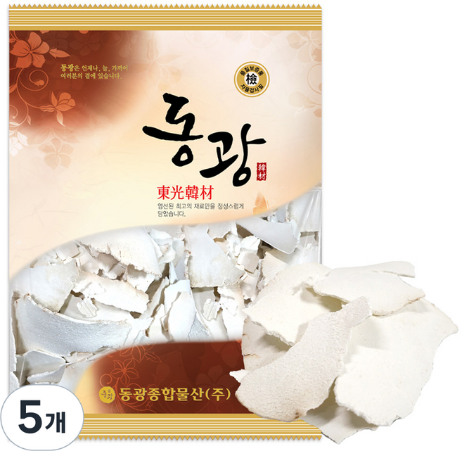 동광한방몰 백복령, 600g, 5개
