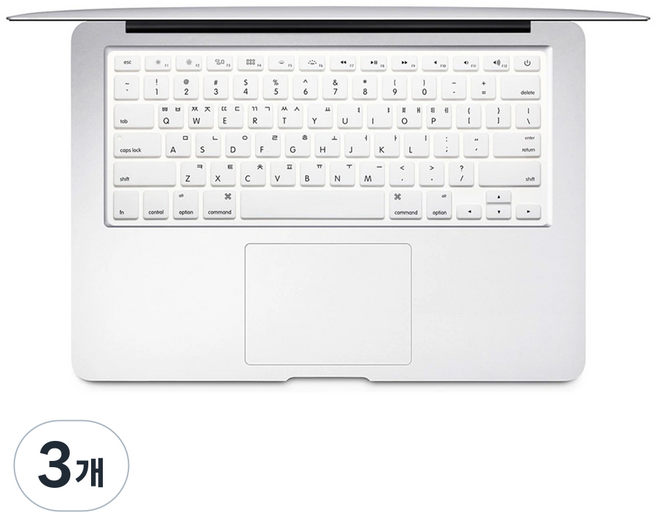 anyclear MacBook Pro 14 M5 鍵盤膜 A3434, 3個, 白色