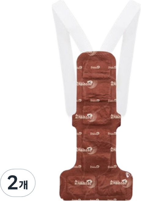 온기플러스50 조끼형 핫팩 220g, 2개