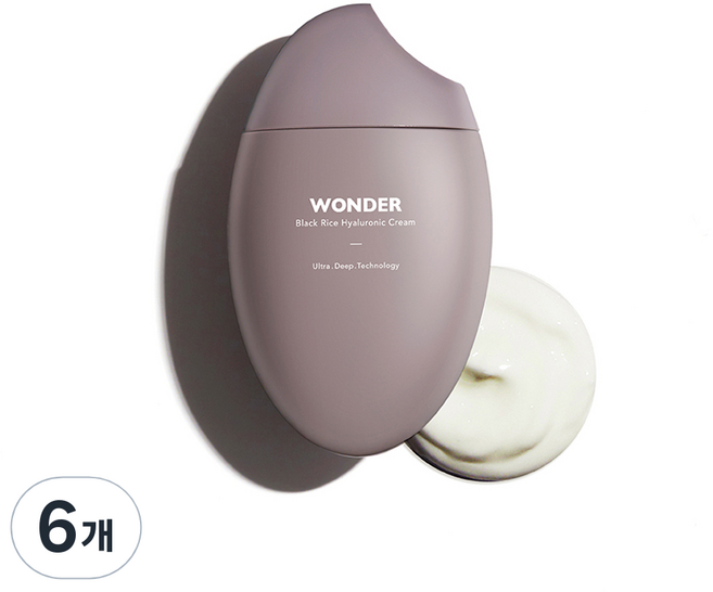 원더 블랙라이스 히알루로닉 크림, 50ml, 6개