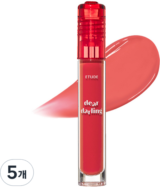 에뛰드 디어달링 워터 젤틴트, 수박레드, 5개