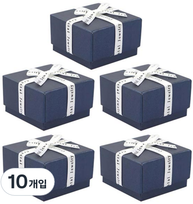 에이비엠코리아 쥬얼리 선물상자, 블루, 10개입