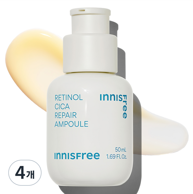 이니스프리 레티놀 시카 흔적 케어 앰플, 50ml, 4개