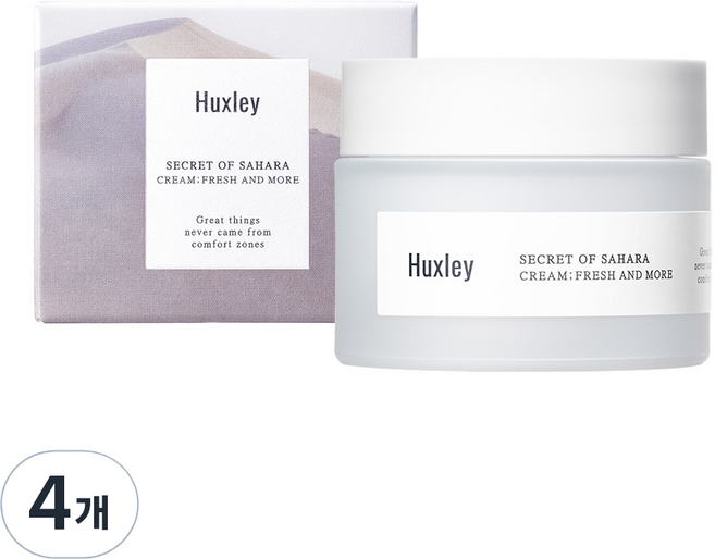 헉슬리 프레시 앤 모어 크림, 50ml, 4개