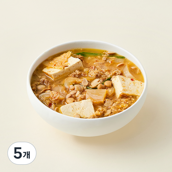 압구정 예향 차돌박이 청국장, 600g, 5개