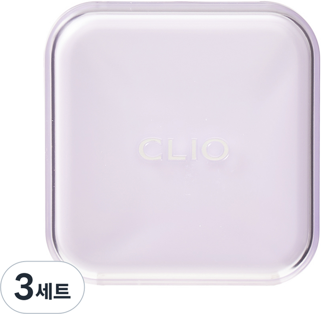 CLIO 珂莉奧 Kill Cover 網紗柔霧氣墊粉餅企劃套組, 21C 細緻裸色, 3套