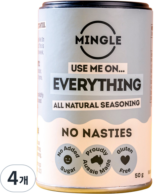 밍글 유즈 미 온 에브리띵 향신료, 50g, 4개