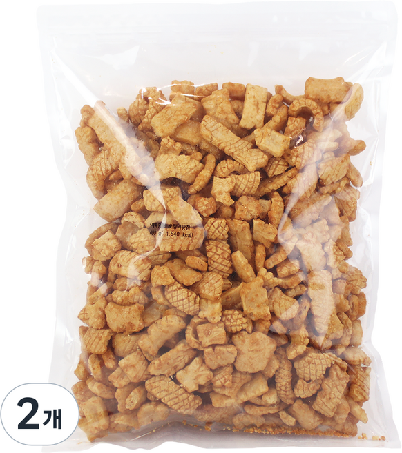우리가스토리 오징어 맛칩, 400g, 2개