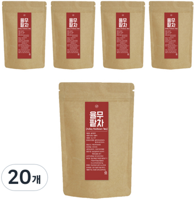 율무팥차, 1g, 10개입, 20개