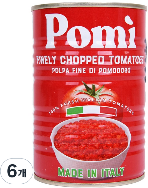 포미 파인리 찹드 토마토, 400g, 6개