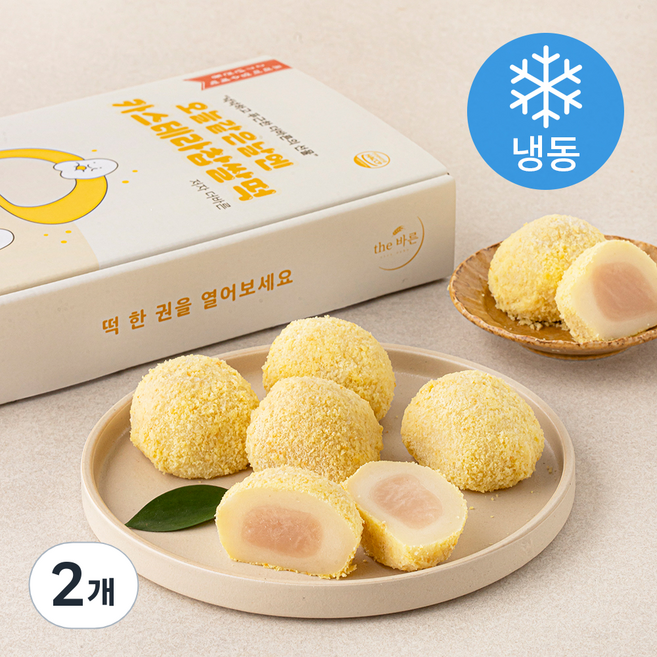 더바른 카스테라 찹쌀떡 (냉동), 850g, 1개입, 2개