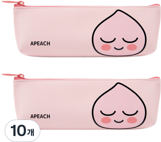 KAKAO FRIENDS 迷你三角鉛筆盒, 屁桃, 10個