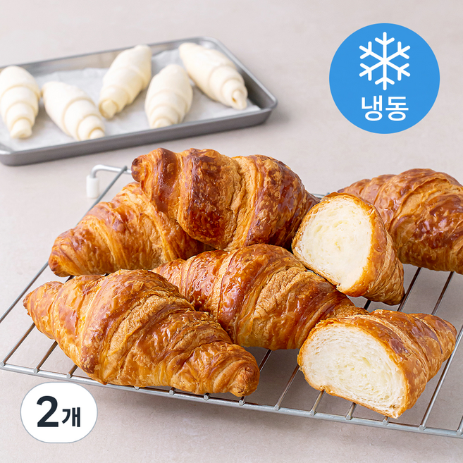 트 크로와상 생지 (냉동), 2.25kg, 1개입, 2개