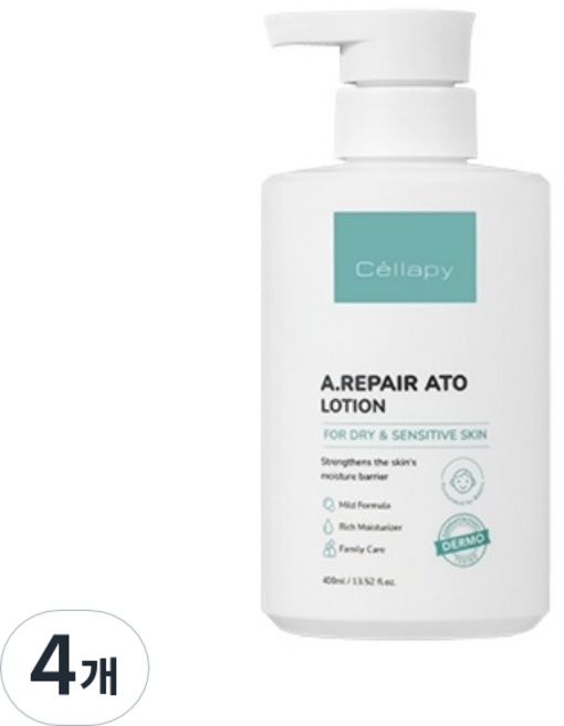 셀라피 에이리페어 아토 로션, 4개, 400ml