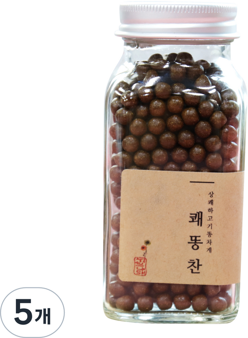 쾌똥찬, 5개, 100g