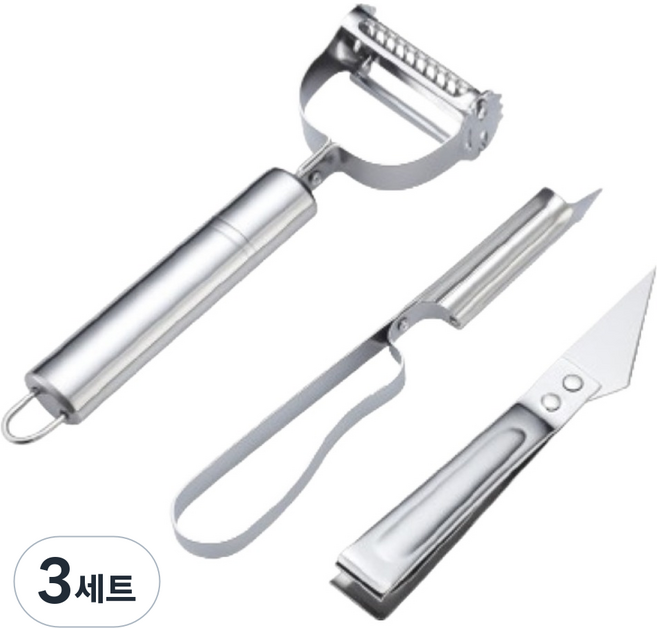 DailyPick 多用途刨絲器削皮器3件組, 3套, 單一顏色