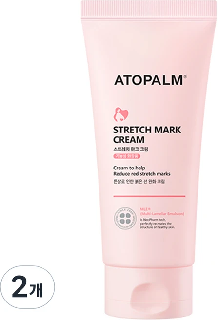 아토팜 매터니티 케어 스트레치 마크 크림, 150ml, 2개 - 쿠팡