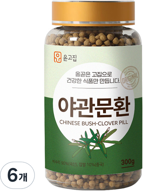 윤고집 야관문환, 300g, 6개