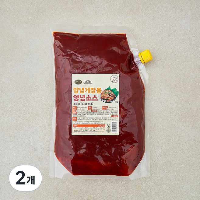 올리실라 양념게장용 양념소스, 2.5kg, 2개