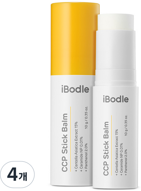 아이보들 씨씨피 스틱밤, 10g, 4개
