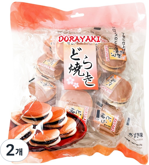 도라야끼 팥맛, 2개, 256g