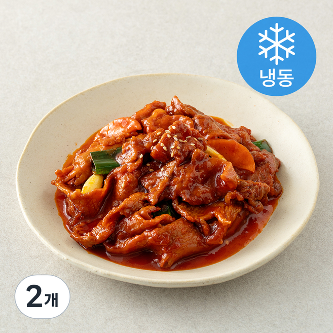 엘그로 한돈제육불고기 (냉동), 2개, 200g