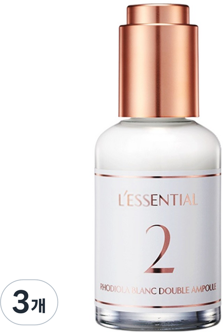 l'essential 紅景天雙效安瓶精華, 50ml, 3個