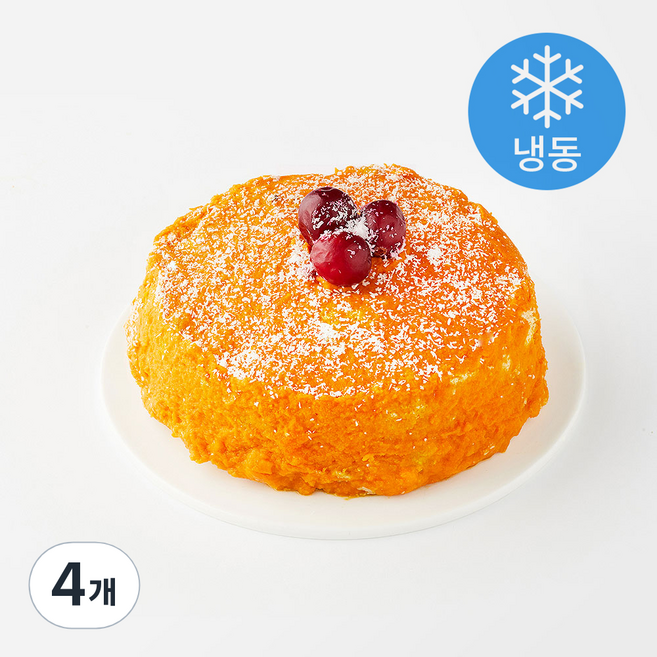 하림펫푸드 강아지 더리얼 레시피 냉동 케이크, 300g, 4개, 치킨맛