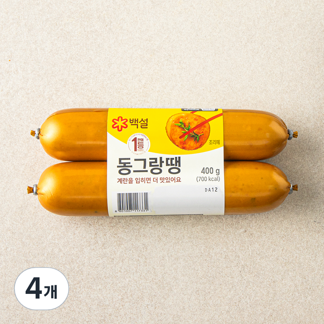 백설 동그랑땡 소시지, 200g, 4개