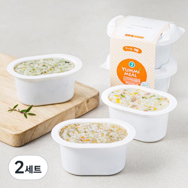 얌이밀 만7~12개월 소고기가지브로콜리죽 200g + 소고기청경채단호박죽 200g + 소고기배추표고버섯죽 200g A세트, 600g, 2세트