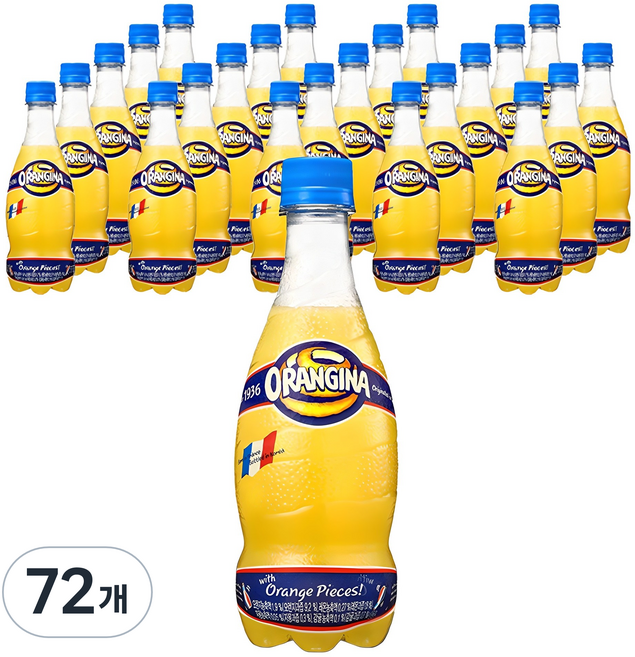 오랑지나 탄산음료, 420ml, 72개