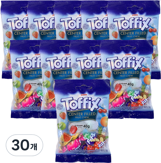 토픽스 과즙캔디, 40g, 30개