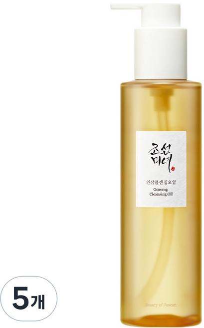 BeautyofJoseon 人參卸妝油, 5個, 210ml