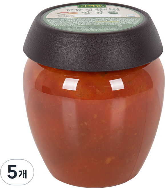 더해담 순창 상황버섯 쌈장, 1kg, 5개