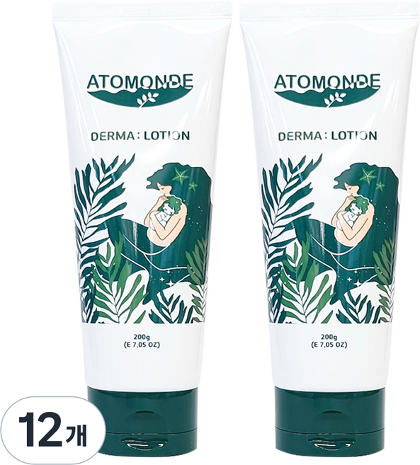 아토몽드 더마 유아로션, 200g, 12개