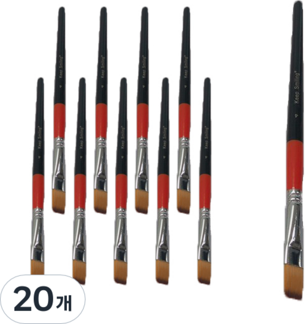 에이비엠코리아 평붓, 4호, 20개