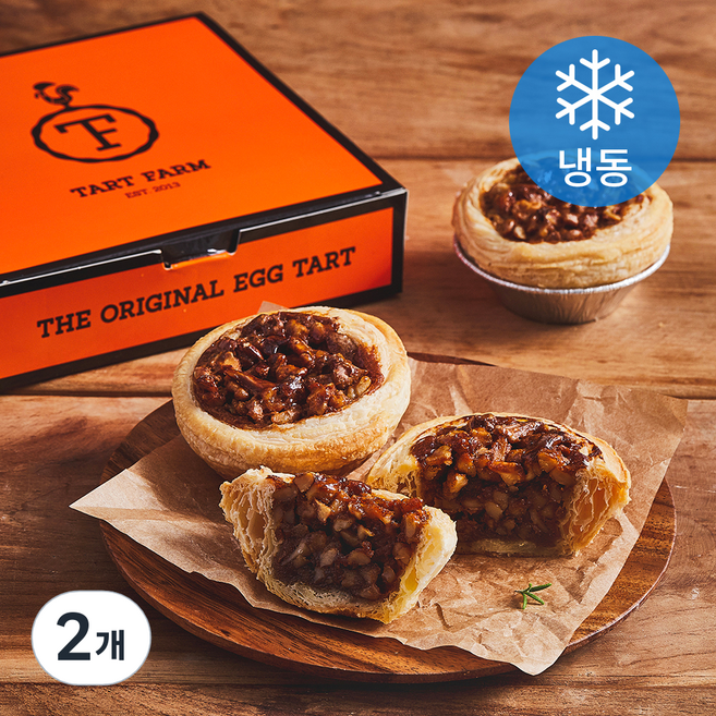 타르트팜 호두타르트 4개입 (냉동), 240g, 2개