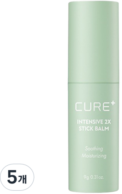 김정문알로에 인텐시브 2x 스틱밤, 9g, 5개