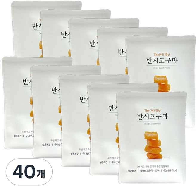 다모식품 The 더 맛난 반시고구마, 60g, 40개