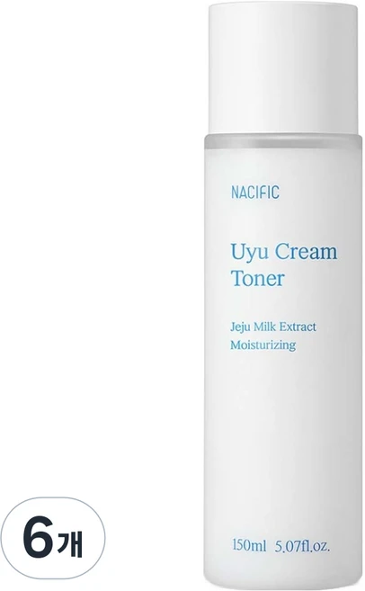 네시픽 우유크림 토너, 6개, 150ml - 쿠팡