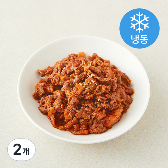 아임제로당 설탕 없는 제로슈가 매콤 고추장 제육볶음 (냉동), 400g, 2개