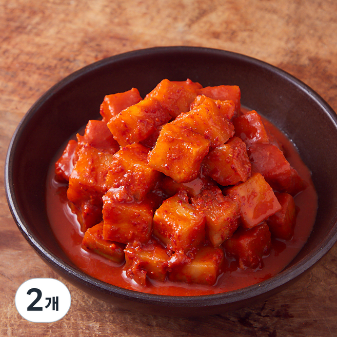 콕집어콕김치 콕 깍두기, 2kg, 2개