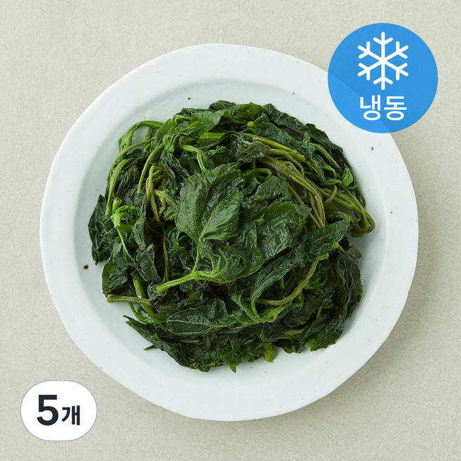 팜조아 국내산 깻순 (냉동), 5개, 200g