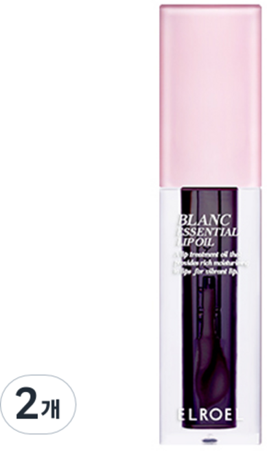 엘로엘 블랑 에센셜 립 오일, 2개, 블랙베리