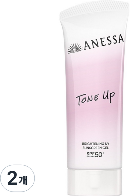 ANESSA 安耐曬 亮白UV防曬凝膠 NA SPF50+ PA++++, 90g, 2個