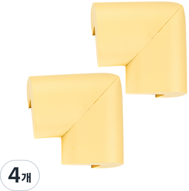 아가드 코너보호대 최고급형, 바닐라, 4개