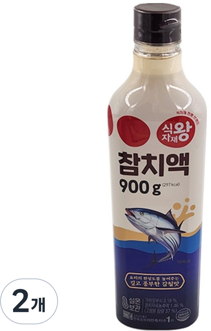 Sikjajaewang 鮪魚露, 2個, 900g