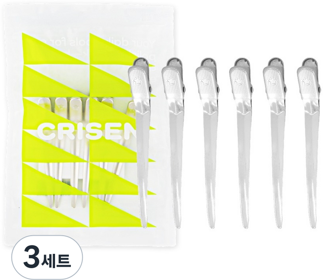 Crisen 無痕鯊魚夾 大 6入組